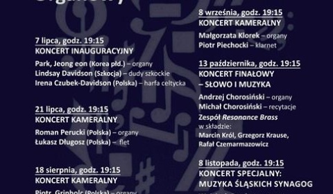 Rozpoczyna się 35. edycja Legnickich Wieczorów Organowych