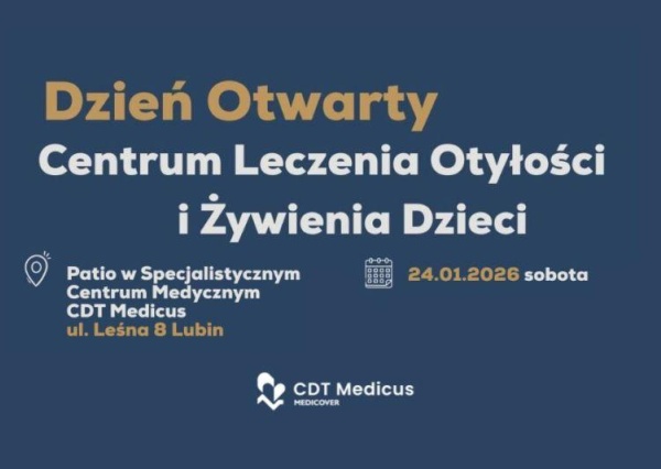  Dzień Otwarty w Centrum Leczenia Otyłości oraz Żywienia Dzieci w CDT Medicus