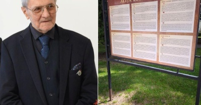 Kolejny „Złoty Człowiek” trafił do Alei Złotych Ludzi. Złotoryja uhonorowała Alfreda Michlera