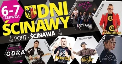 Dni Ścinawy 2026. Przed nami weekend pełen muzyki, sportu i rodzinnych atrakcji