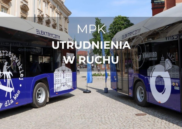  Utrudnienia w ruchu - zmiany w kursowaniu autobusów MPK 
