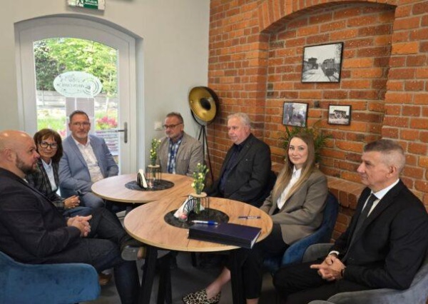 Wizyta partnerskiej gminy okazją do przeglądu lokalnych inwestycji. Niemcy pod wrażeniem