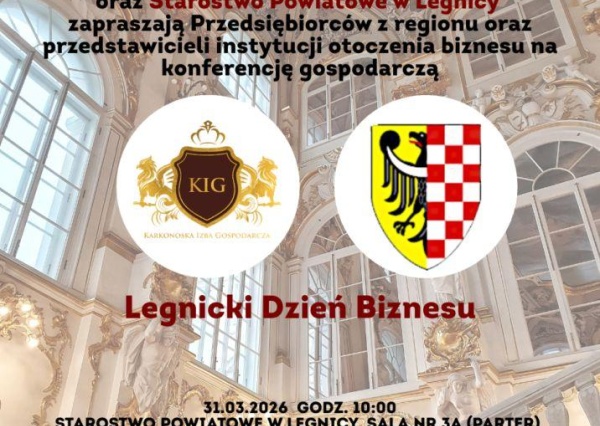 Zapraszamy na konferencję - Legnickie Dni Biznesu 
