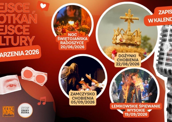 Zapowiada się gorące i mocno COOLturalne lato w gminie Rudna