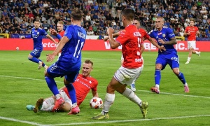 Miedź triumfowała w starciu z Wisłą Kraków (FOTO)