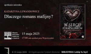 Katarzyna Lewandowicz - Dlaczego romans mafijny? 