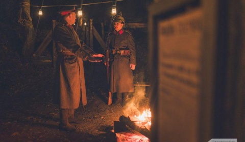 Noc Niepodległości w Parku Leśnym w Lubinie