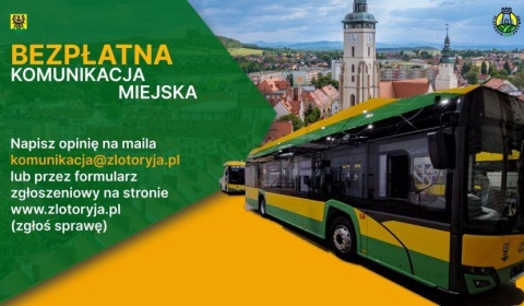 Bezpłatna komunikacja miejska w Złotoryi – Ratusz czeka na uwagi mieszkańców