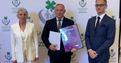 Certyfikat dla gminy Rudna