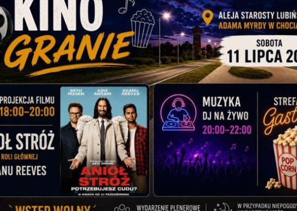 Letnie Kino Plenerowe w Chocianowie