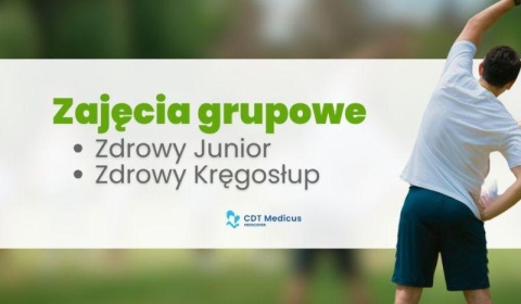 Zajęcia grupowe dla dzieci i dorosłych w CDT Medicus w Lubinie