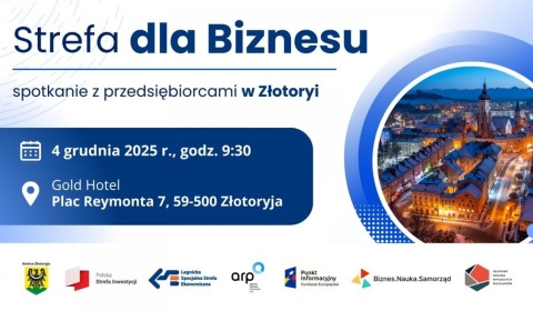 Ratusz zaprasza biznesmenów na spotkanie do hotelu 