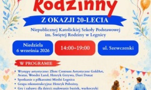20 lat Szkoły Podstawowej im. Świętej Rodziny w Legnicy! Wielki festyn już w niedzielę