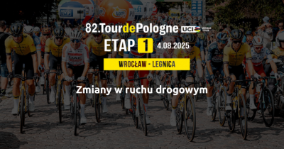Tour de Pologne w Legnicy: radość dla kibiców, udręka dla kierowców