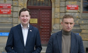 Konferencja R.Bąkiewicza przed spotkaniem z legniczanami (FOTO)