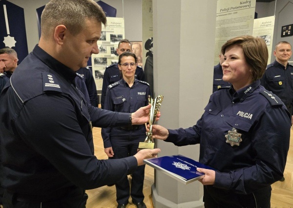 Złotoryjska policjantka najlepszą dyżurną na Dolnym Śląsku