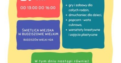 Pożegnajmy wakacje rodzinnie! Piknik i otwarcie świetlicy w Budziszowie Wielkim