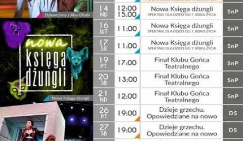 Repertuar Teatru Modrzejewskiej w Legnicy