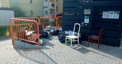 Była zbiórka, jest góra śmieci 