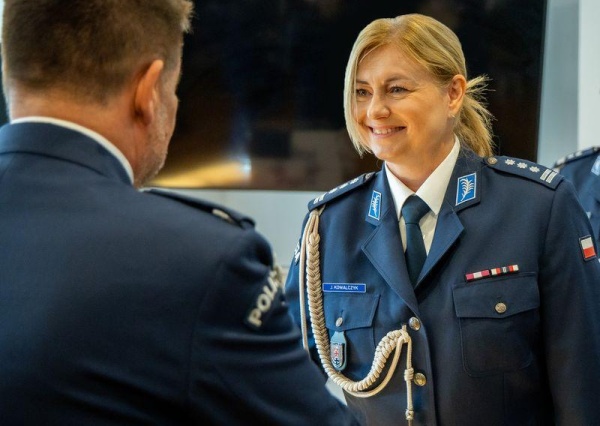 Inspektor Justyna Kowalczyk na czele lubińskiej policji