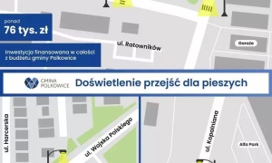 W Polkowicach bezpieczniej na przejściach dla pieszych 