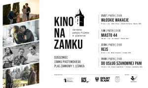 Rusza „Kino na Zamku” – darmowe pokazy filmów w plenerze
