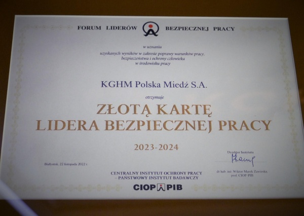 Złoty KGHM