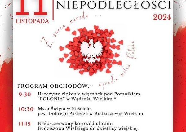 Obchody Narodowego Dnia Niepodległości w Gminie Wądroże Wielkie