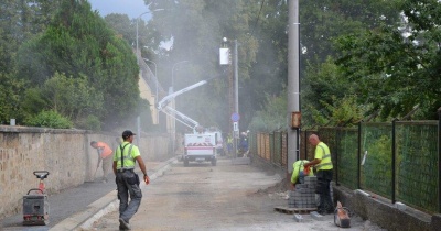 Trwają prace przy przebudowie ul. Cmentarnej i Bolesława Chrobrego