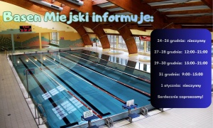 Basen w Chojnowie w czasie świąt