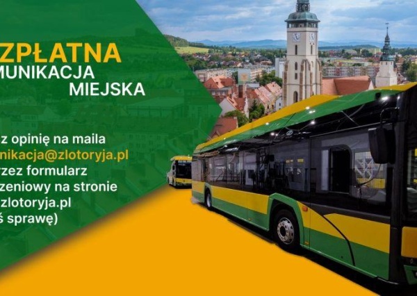 Bezpłatna komunikacja miejska w Złotoryi – Ratusz czeka na uwagi mieszkańców
