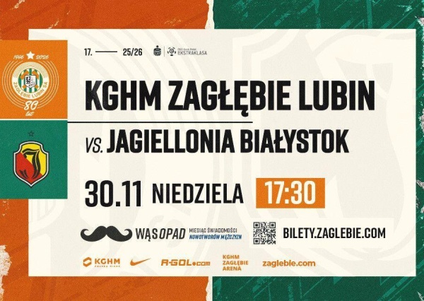 Kup bilet na mecz z Jagiellonią Białystok