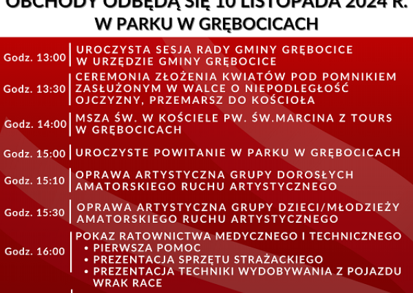 Obchody Święta Niepodległości w Grębocicach