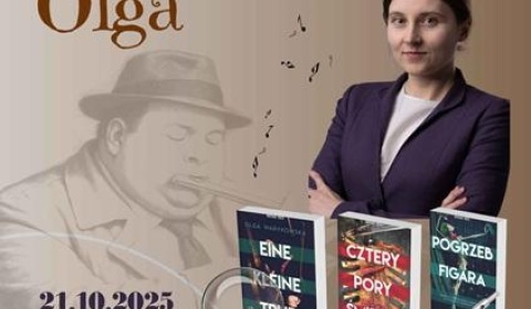 Spotkanie autorskie z Olgą Warykowską