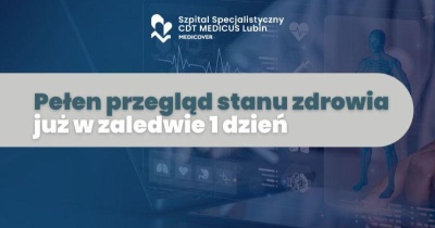 Jedynie z CDT MEDICUS zrobisz profesjonalny przegląd stanu zdrowia