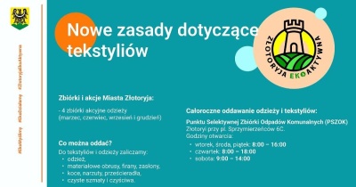 Nowe zasady dotyczące tekstyliów – będą zbiórki i akcje