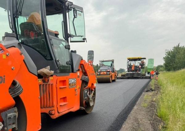 Droga przy Słupie jest już wyremontowana