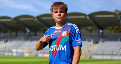 Oliwier Olewiński piłkarzem Miedzi