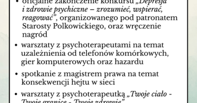 Tydzień przeciwdziałania depresji