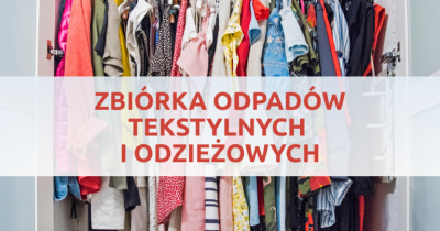 Wrześniowa zbiórka odpadów tekstylnych i odzieżowych w Legnicy 