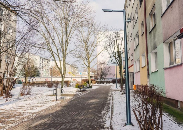 Nowe lampy na Kmicica już działają 