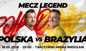 Mecz Piłkarskich Legend: Polska vs Brazylia