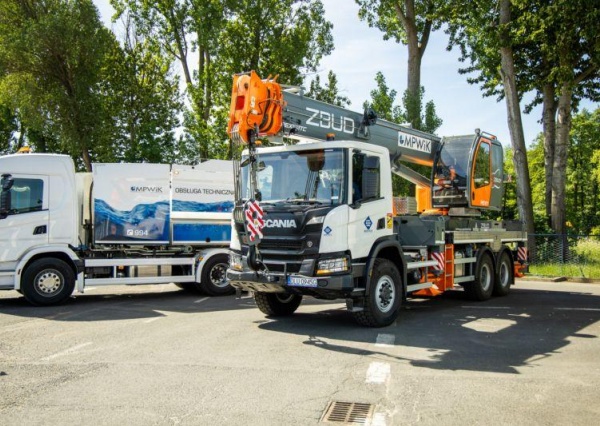 Nowoczesne pojazdy wzmacniają flotę MPWiK w Lubinie. Inwestycja za ponad 5,9 mln zł