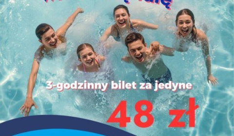 Relaks, który się opłaca! Aquapark Polkowice wprowadza nowy bilet 3-godzinny