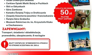 Podlasie w ruchu czyli gmina Rudna organizuje wyjazd za seniorów. Za grosze