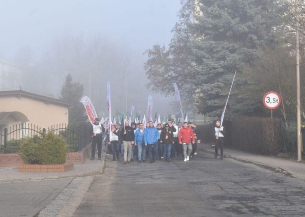 Protest związkowców. Domagają się podwyżek dla pracowników