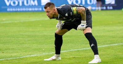 W Legnicy zamurował bramkę. Konrad Forenc bohaterem Podbeskidzia
