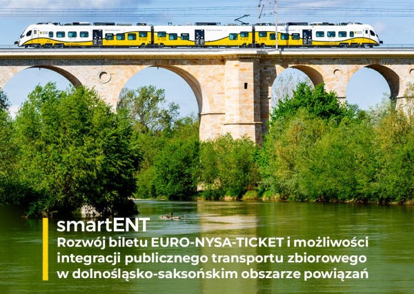 Łatwiejszy transport transgraniczny. Koleje Dolnośląskie w projekcie smartENT