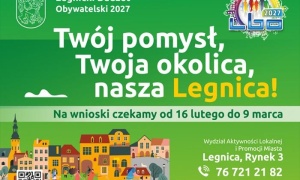 Rusza nabór projektów do Legnickiego Budżetu Obywatelskiego