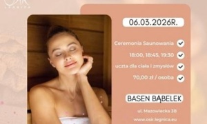 Wieczór kobiecego saunowania na Basenie Bąbelek